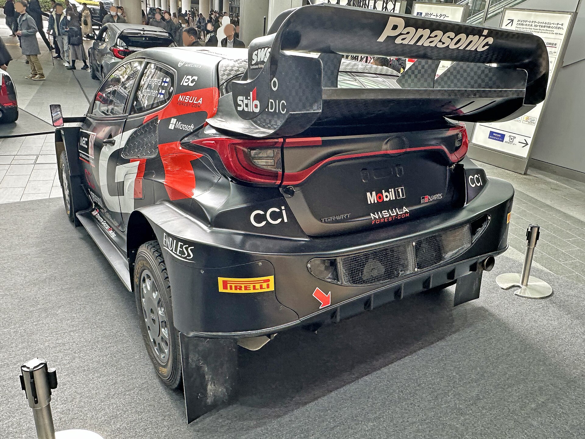 Toyota GR YARIS Rally1 HYBRID in 2024 FIA World Rally Championship (4) – Archiv 2024 · Toyota GR Yaris Rally1, Ausstellungsfahrzeug